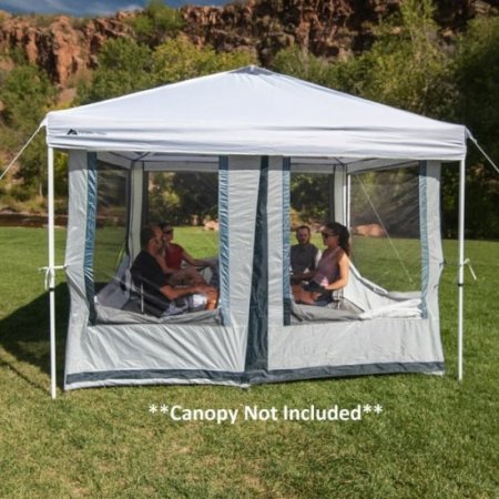 Ozark Trail 7-Person 2-in-1 Screen House Connect Tent with 2 Doors, Canopy Sold Separately