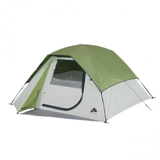 Ozark Trail, 4-Person Clip & Camp Dome Tent, 8\' x 8.5\'x 50”, 7.87 lbs