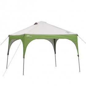 Coleman? 10' x 10' Square Canopy Sun Shelter Tent with Instant Setup, Green