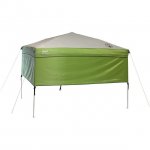 Coleman Sun Wall Accessory for 7' x 5' Straight Leg Instant Canopy Shelter, Green (Canopy not included)