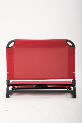 Ozark Trail Extra Wide Stadium Seat with Hooks, Red Mark