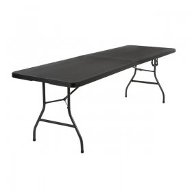 COSCO 8 ft. Fold-in-Half Banquet Table w/Handle