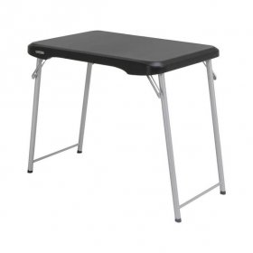 Lifetime 30 inch Personal Rectangle Folding Table, Indoor/Outdoor, Black (80668)