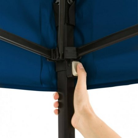 Ozark Trail 10' x 10' Blue Instant Outdoor Canopy with UV Protection Material