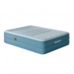 Beautyrest Lumbar Support 18 in. Queen Air Mattress with Built-In Pump - Inflatable Bed with Raised Lumbar Support Zone