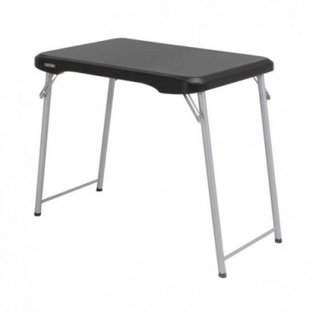 Lifetime 30 inch Personal Rectangle Folding Table, Indoor/Outdoor, Black (80668)