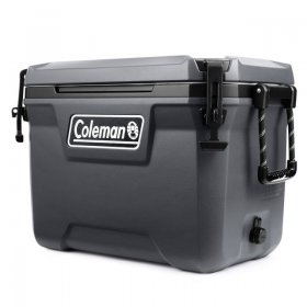 Coleman Convoy Series 55 Qt Cooler with Reflective Rope Handles, Dark Storm