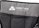 Ozark Trail Hazel Creek Cold Weather Folding Camp Chair with Mittens