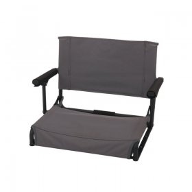 Ozark Trail Hard Arm Stadium Seat, Gray