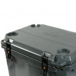 Ozark Trail 45 Quart Hard Sided Cooler, Charcoal Gray