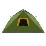 Ozark Trail 2-Person Pop up Instant Hub Tent, Green, Dimensions: 57.48"x88.58"x51.18", 7.5 lbs.