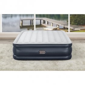 Bestway 18" Tritech Air Mattress Queen with Built-in Pump