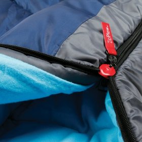 Coleman 45-Degree Cool Weather Rectangular Youth Sleeping Bag, Teal