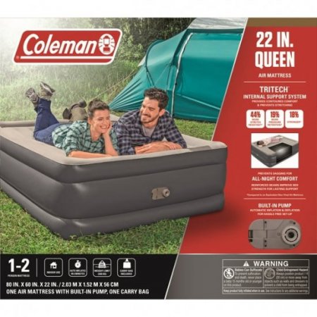 Coleman Tritech Air Mattress Queen 22