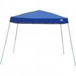 Ozark Trail 10' x 10' Instant Pop-up Slant Leg Canopy Outdoor Shading Shelter, Blue