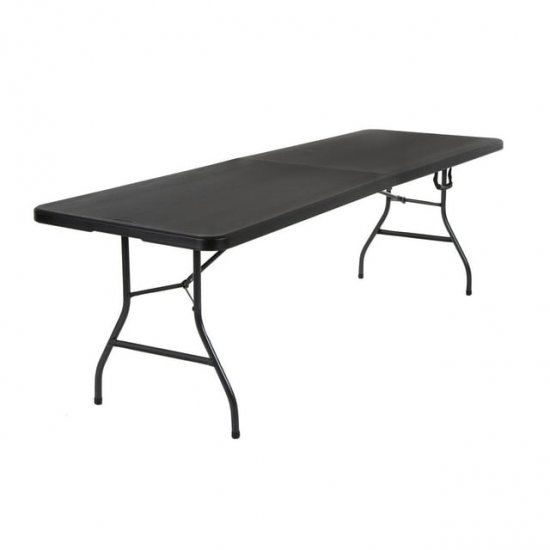 COSCO 8 ft. Fold-in-Half Banquet Table w/Handle