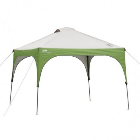 Coleman? 10' x 10' Square Canopy Sun Shelter Tent with Instant Setup, Green