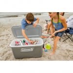 Coleman 316 Series 70QT Hard Chest Cooler, Silver Ash