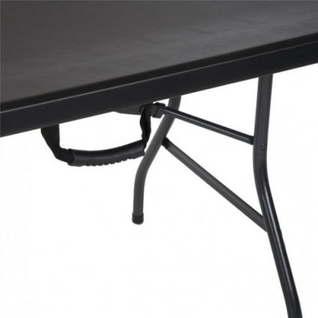 COSCO 8 ft. Fold-in-Half Banquet Table w/Handle