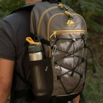 Ozark Trail 17 L Camping, Hiking, Mountaineering, Technical Backpack, Gray, Unisex, New