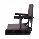 Ozark Trail Hard Arm Stadium Seat, Gray