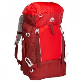 Ozark Trail 47 L Hydration Compatible, Hiking, Camping, Travel Backpack, Red, Unisex, New