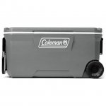 Coleman 316 Series 100QT Wheeled Hard Cooler, Rock Gray