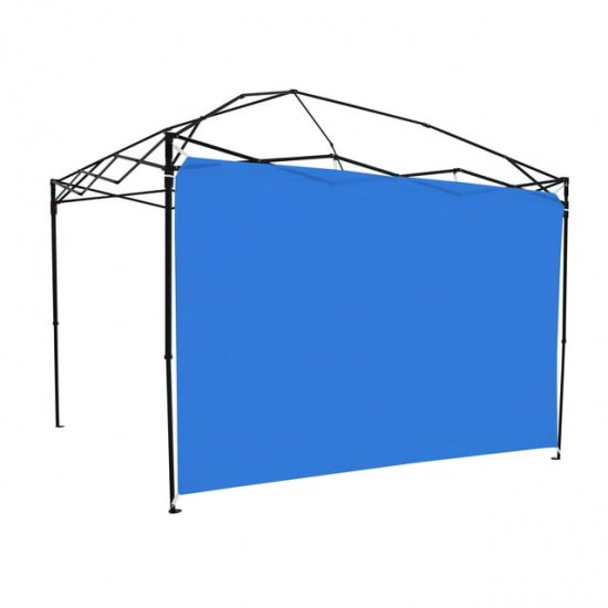 Ozark Trail Sun Wall for 10\' x 10\' Instant Straight Leg Pop-up Canopy (Accessory Only), Blue