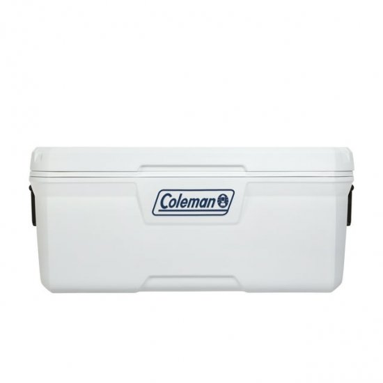 Coleman 316 Series 120 QT Hard Chest Cooler, White