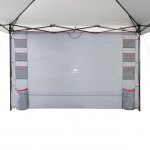 Ozark Trail Shade Wall, 10' x 6' with Organizer Pockets for Instant Outdoor Straight-Leg Canopy