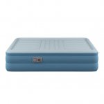 Beautyrest Lumbar Support 18" Inflatable Blow-up Air Bed Mattress with Built-in Pump Queen