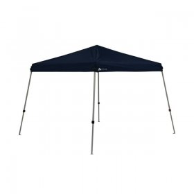 Ozark Trail 10' x 10' Instant Slant Leg Canopy Shading Shelter, Michigan Navy, Outdoor Canopy Type