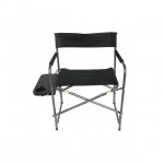 Ozark Trail WFC-95200 Director's Chair with Side Table, Black, Adult Size