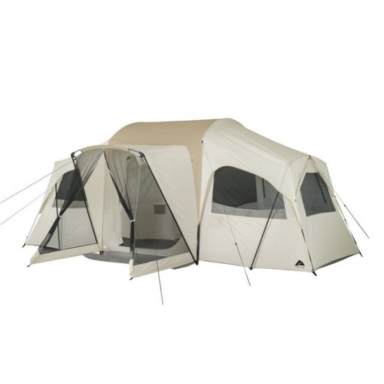 Ozark Trail, 12-Person Glamping Tent, 19\' x 18\' x 84”, 42.62 lbs.