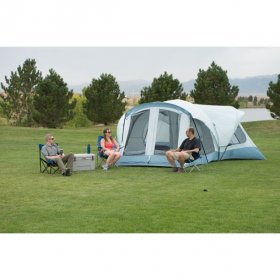 Ozark Trail 14-Person 18 ft. x 18 ft. Family Tent, with 3 Doors