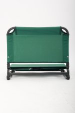 Ozark Trail Extra Wide Stadium Seat with Hooks, Green