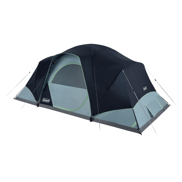 Coleman Skydome XL Family Camping Tent 10 Person Blue Nights