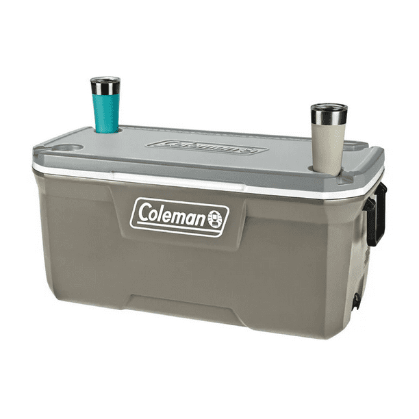 Coleman 2179160 316 Series 120QT Hard Chest Cooler, Silver Ash